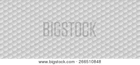Honeycomb Background. Vector Illustration Of Geometric Hexagons Background