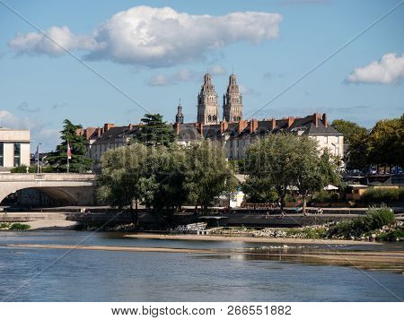 Tours Cathedral Is A Roman Catholic Church Located In Tours, Indre-et-loire, France. Its Name In Fre