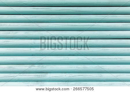 Blue Wooden Txture. Wooden Background. Pattern