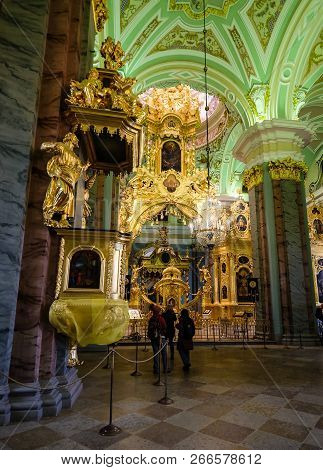 Interior Of Ancient Church