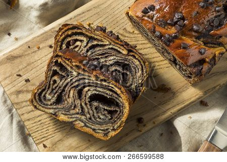 Sweet Homemade Chocolate Babka Bread