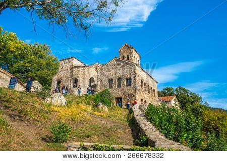 Nekresi, Georgia 30.09.2018: Nekresi, Historic Monastery In Kakheti