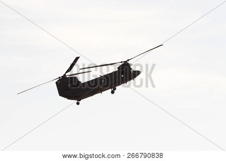 Planes Doing Stunts In The Sky In Spain