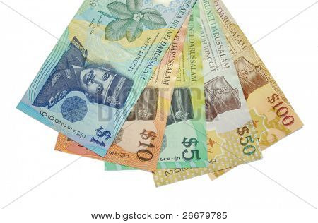 Brunei notes (Brunei currency)