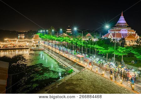 Kanchanaburi Thailand -november 2 : Scenery Of The 19Th Supreme
