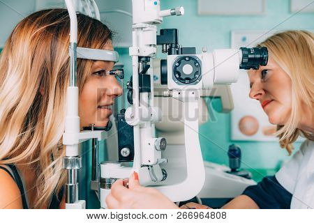 Ophthalmology. Applanation Tonometry And Eye Pressure Test