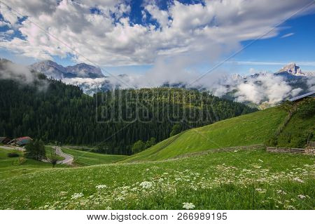 Summer Holiday In The Italian Dolomites, Europe