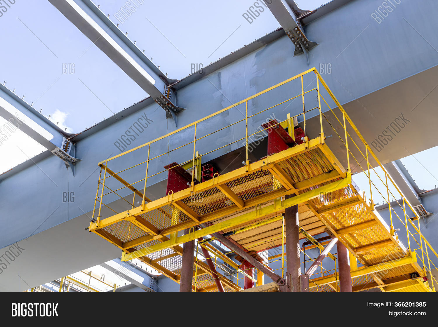 Scaffolding Yellow Image & Photo (Free Trial) Bigstock