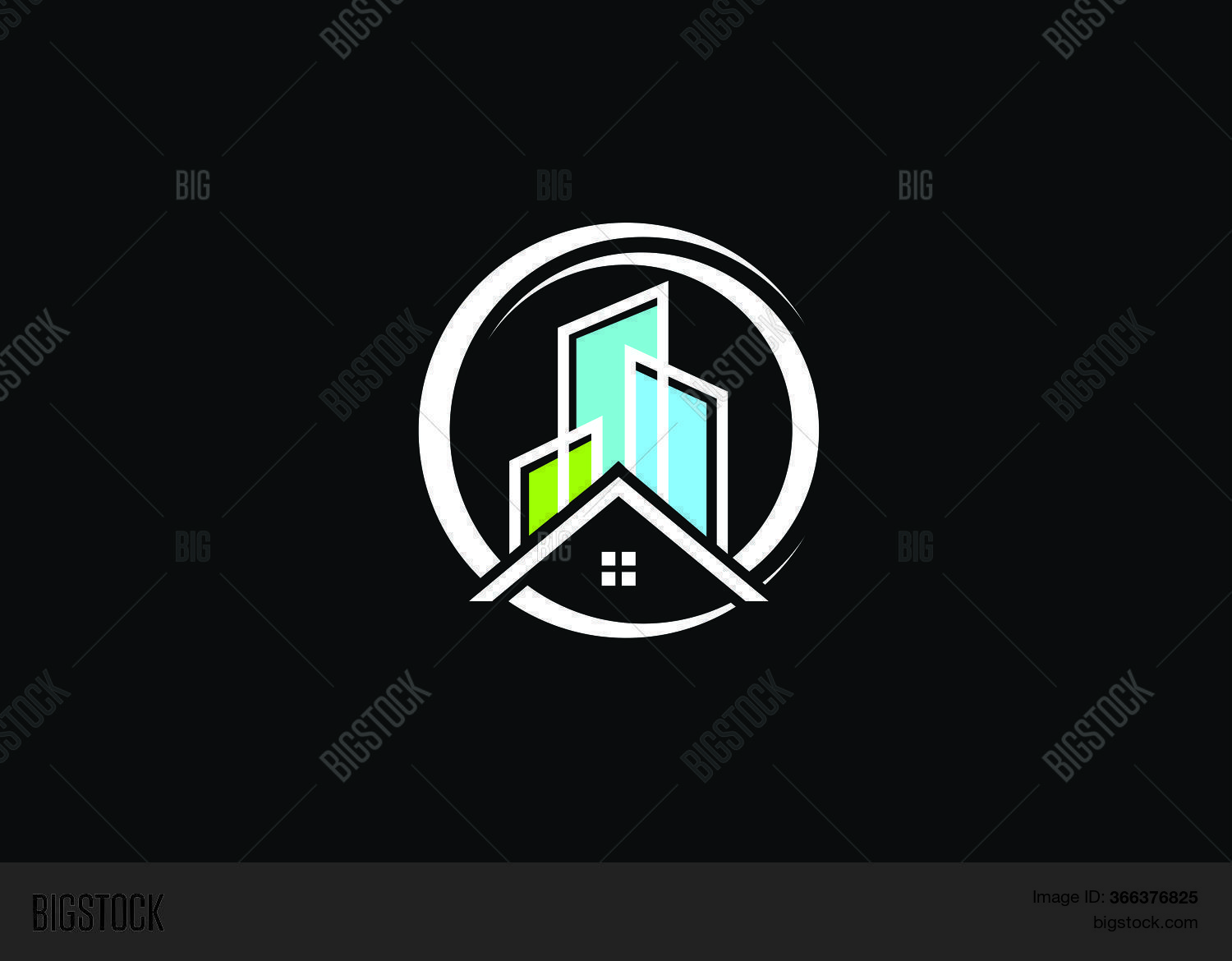 Real Estate Logo Vector Photo Free Trial Bigstock