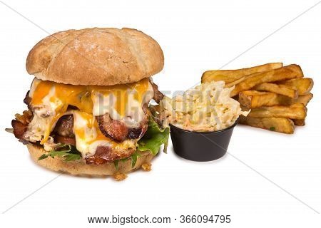 Burger With Bacon, Cheese