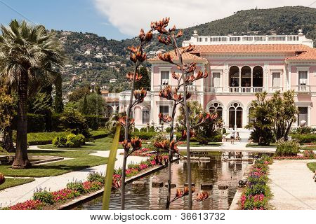 De tuinen en de Villa Ephrussi De Rothschild