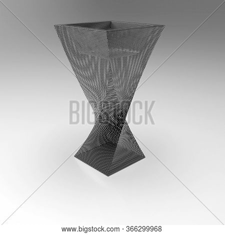 3d Image Flower Pot Concrete Marble Yalta 7