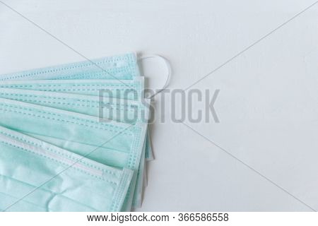 Protective Masks. Protec The Virus. Covid Concept