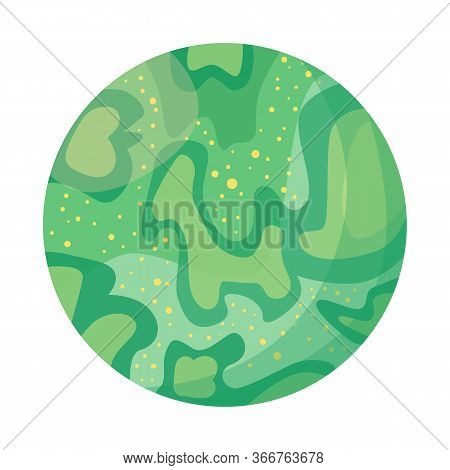 Vector Design Of Planet And World Symbol. Graphic Of Planet And Eco Stock Vector Illustration.