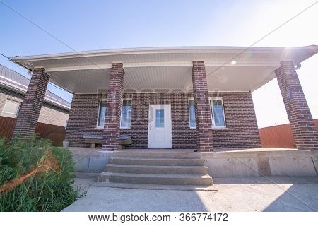Brick New House In One Floor
