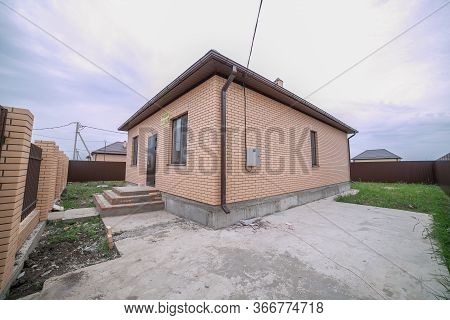 Brick New House In One Floor