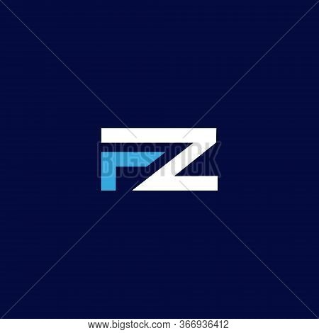 Letter Fz Logo Design . Modern And Creative Logo Design . Vector Illustration Eps10