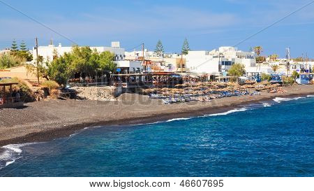 Kamari Beach Santorini