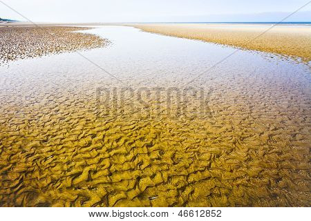 Pobřeží La Manche v Normandii