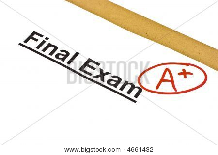 Závěrečná zkouška označené A +