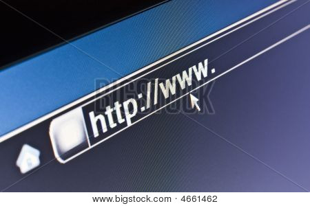 Www Internet prohlížeč Http koncept
