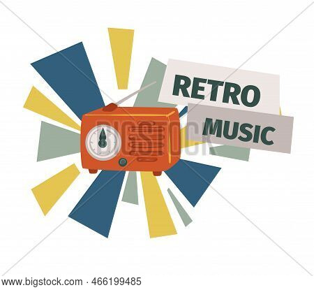 Retro Music, Magneto Phone With Songs Playing