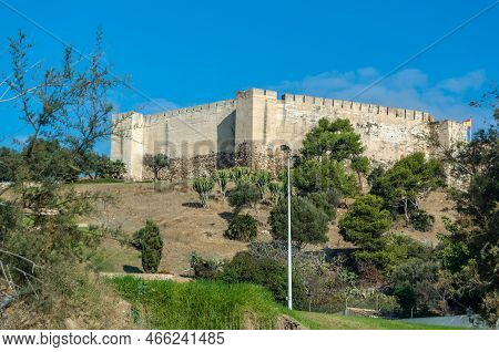 View Of Sohail Castle In Fuengirola, Spain
