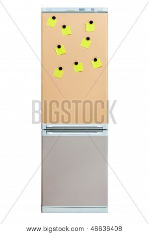 Note On Refrigerator Door