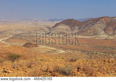 View Of The Namib Desert. Namib Naukluft National Park. Adventure And Exploration In Africa. Spreets