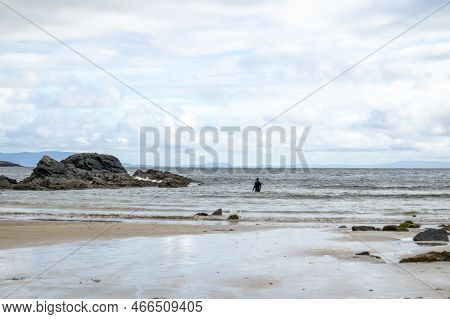 Fintra Beach Is A Beautiful Sandy Beach By Killybegs, County Donegal, Ireland