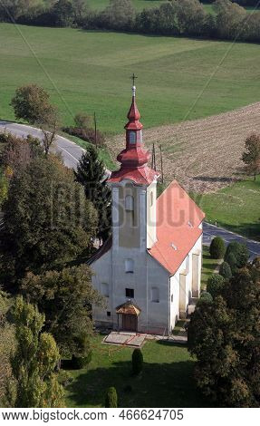 Parish Church Of The Sacred Heart Of Jesus And Saint Ladislaus In Mali Raven, Croatia
