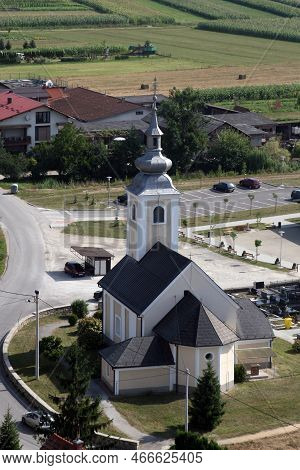 Parish Church Of St. Martin In Hrnetic, Karlovac, Croatia