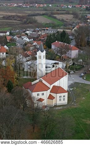 Parish Church Of St. John Of Nepomuk In Glina, Croatia