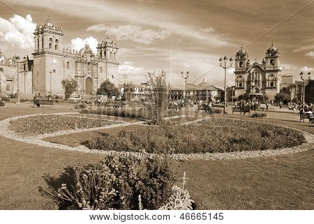 Iglesia La Compana de Jesus-Cusco-Peru