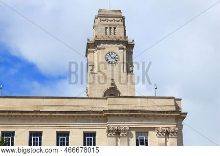 Barnsley City Hall - Local Government Building In Barnsley, Yorkshire Region, England.