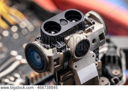 The Quadcopter Is Equipped With Touch And Infrared Sensors For Obstacle Detection, Quadcopter Repair
