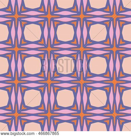 Vintage Vector Repeat Seamless Pattern Background Print