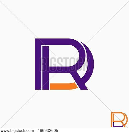 Logo Design Graphic Concept Creative Abstract Premium Free Vector Stock Simple And Unique Letter Rd 