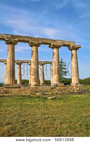 Tavole Palatine. Metaponto. Basilicata. Italy.