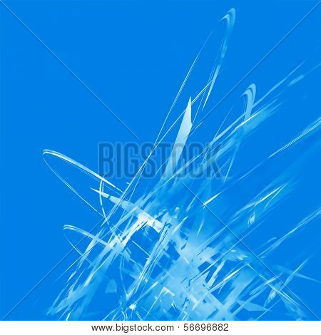 Abstrakt blau Hintergrundtextur.