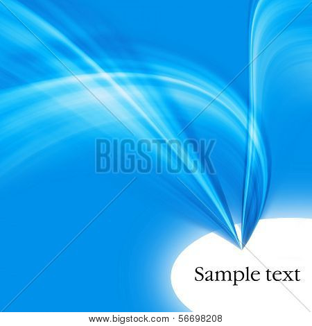 Abstract fantasy blue background texture