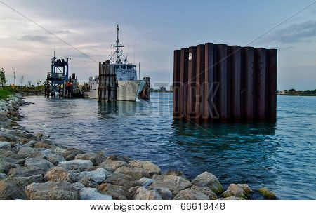 US Naval Ship Gray Fox