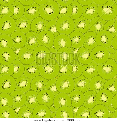 kiwi seamless pattern