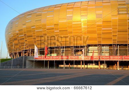PGE Arena Stadium on June 6, 2014 in Gdansk, Poland