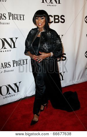 NEW YORK-JUNE 8: Singer Patti LaBelle attends American Theatre Wing's 68th Annual Tony Awards at Radio City Music Hall on June 8, 2014 in New York City.