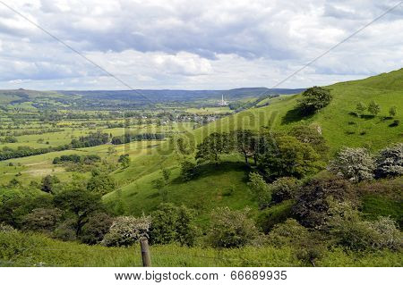 Edale in Derbyshire England UK
