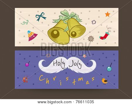 Website header or banner for Merry Christmas celebrations.