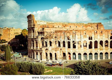 Colosseum in Rome, Italy