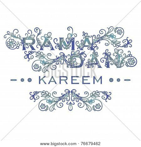 Ramadan Kareem.