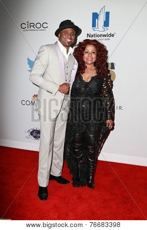LOS ANGELES - NOV 19:  Wayne Brady, Chaka Khan at the Ebony Power 100 Gala at the Avalon on November 19, 2014 in Los Angeles, CA